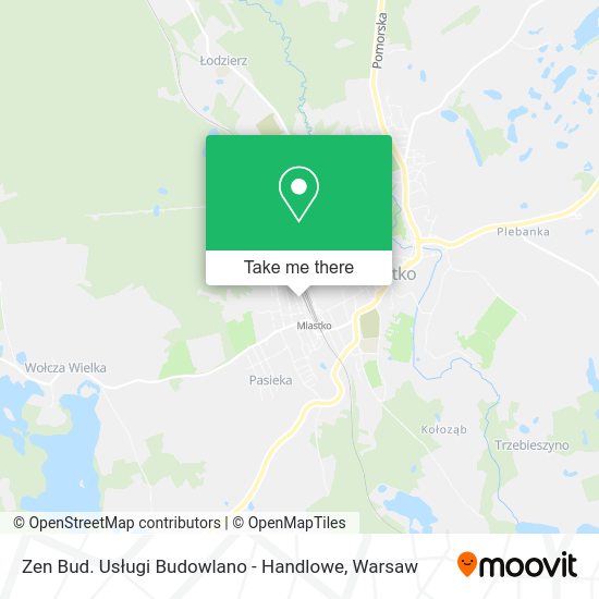 Zen Bud. Usługi Budowlano - Handlowe map