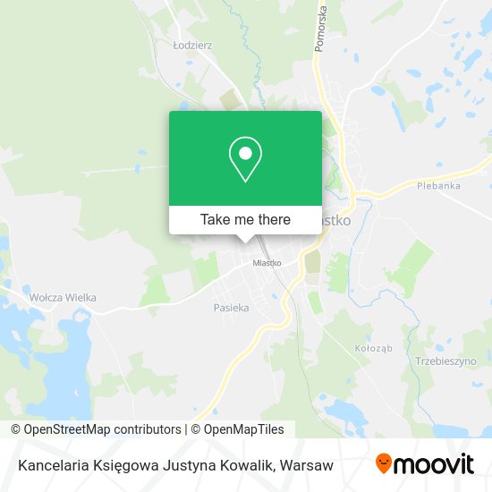 Kancelaria Księgowa Justyna Kowalik map