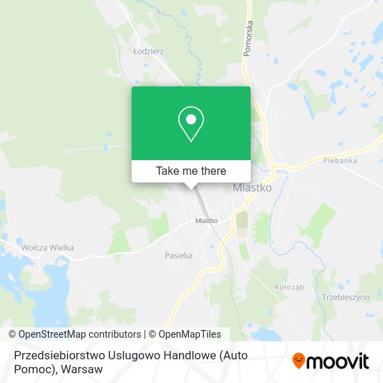 Przedsiebiorstwo Uslugowo Handlowe (Auto Pomoc) map