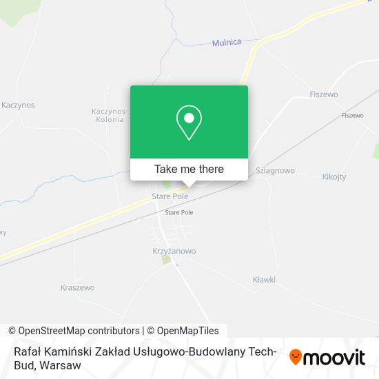 Rafał Kamiński Zakład Usługowo-Budowlany Tech-Bud map