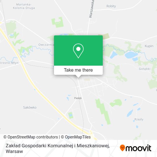 Zakład Gospodarki Komunalnej i Mieszkaniowej map