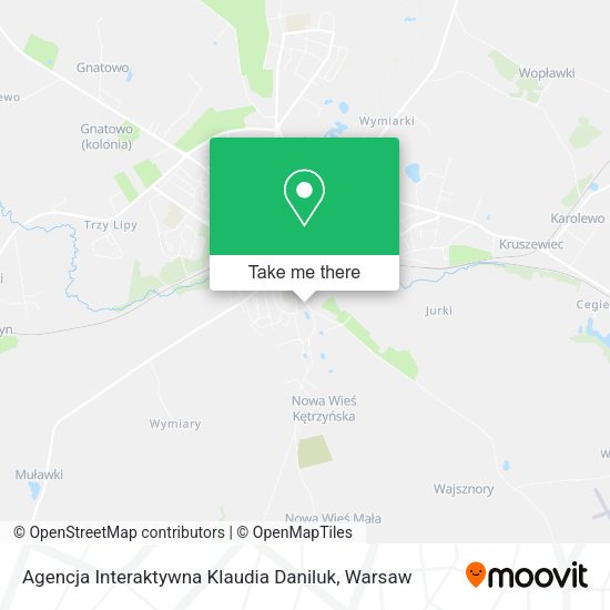 Agencja Interaktywna Klaudia Daniluk map