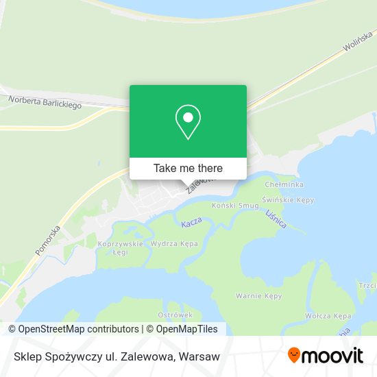 Sklep Spożywczy ul. Zalewowa map