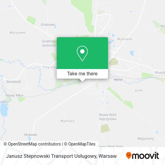 Карта Janusz Stepnowski Transport Usługowy