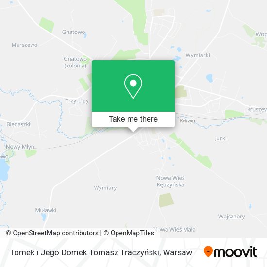 Tomek i Jego Domek Tomasz Traczyński map