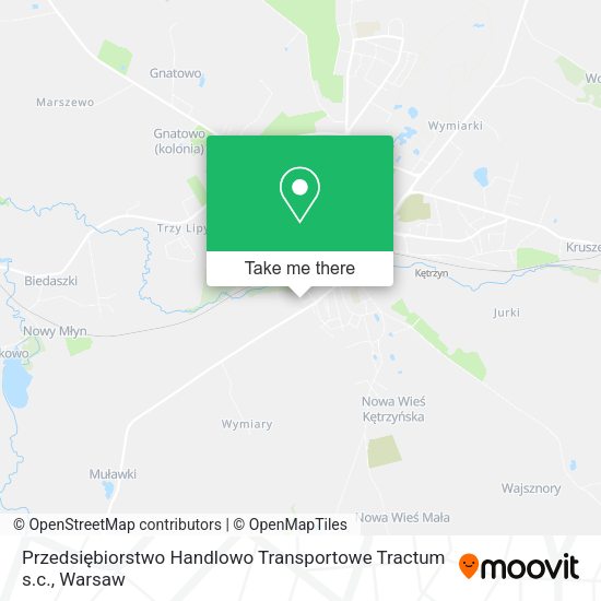 Przedsiębiorstwo Handlowo Transportowe Tractum s.c. map