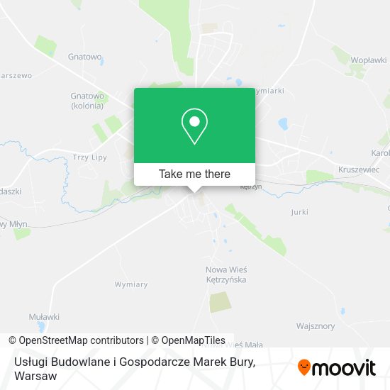 Usługi Budowlane i Gospodarcze Marek Bury map