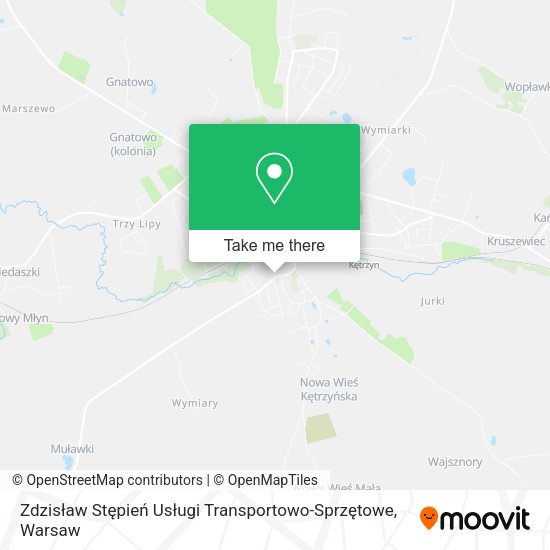 Zdzisław Stępień Usługi Transportowo-Sprzętowe map