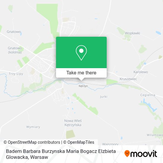 Badem Barbara Burzynska Maria Bogacz Elzbieta Glowacka map