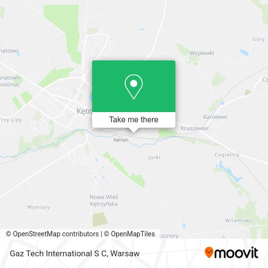 Gaz Tech International S C map