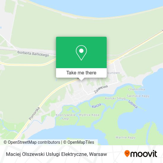 Maciej Olszewski Usługi Elektryczne map