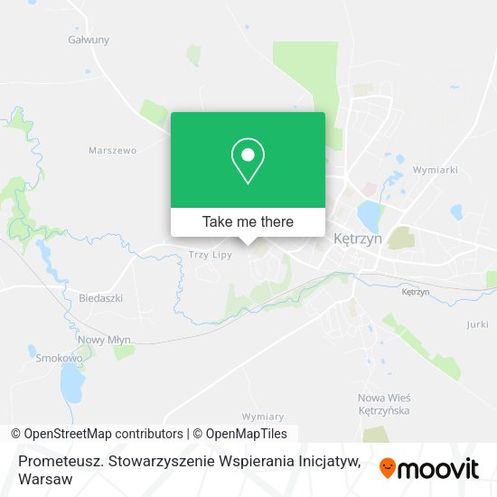 Prometeusz. Stowarzyszenie Wspierania Inicjatyw map