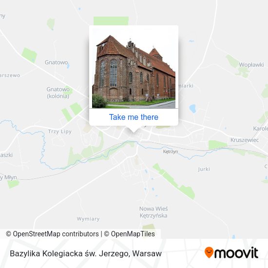 Bazylika Kolegiacka św. Jerzego map