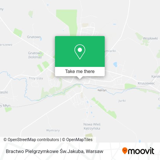 Bractwo Pielgrzymkowe Św.Jakuba map