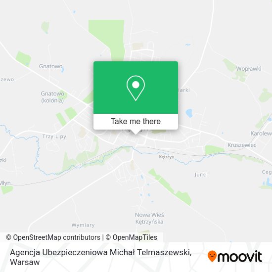 Agencja Ubezpieczeniowa Michał Telmaszewski map