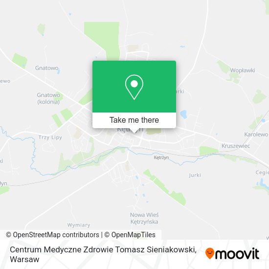 Centrum Medyczne Zdrowie Tomasz Sieniakowski map