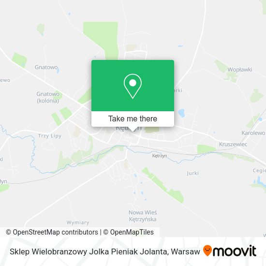 Sklep Wielobranzowy Jolka Pieniak Jolanta map