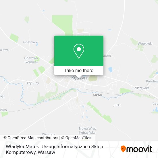 Władyka Marek. Usługi Informatyczne i Sklep Komputerowy map