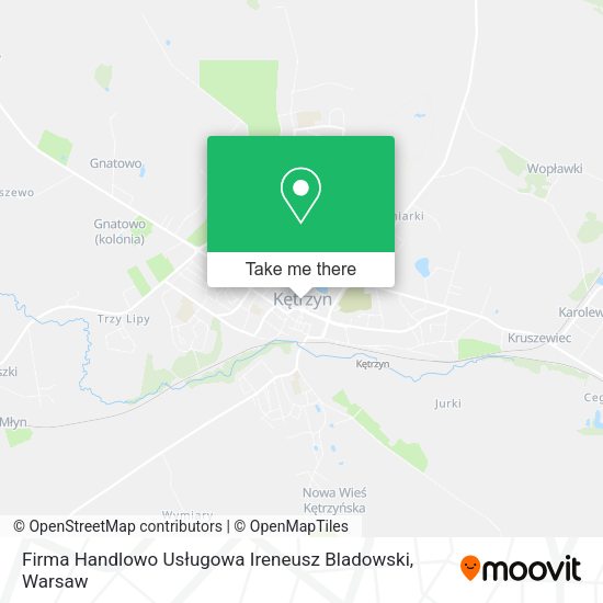 Firma Handlowo Usługowa Ireneusz Bladowski map