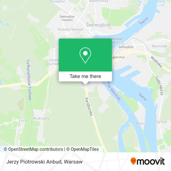 Карта Jerzy Piotrowski Anbud