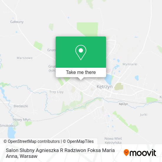 Salon Slubny Agnieszka R Radziwon Foksa Maria Anna map