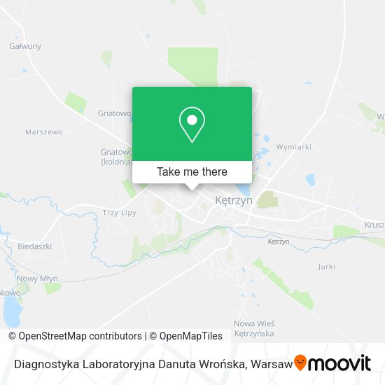 Diagnostyka Laboratoryjna Danuta Wrońska map