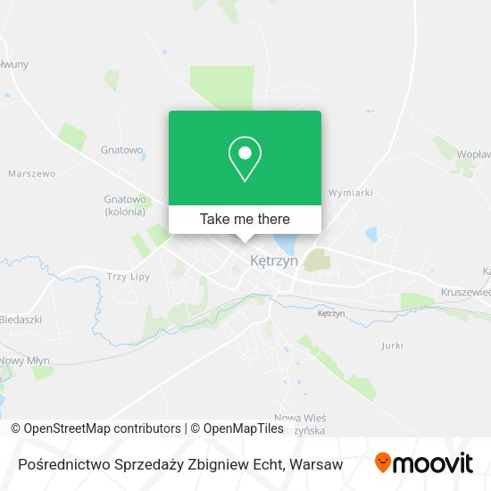 Pośrednictwo Sprzedaży Zbigniew Echt map