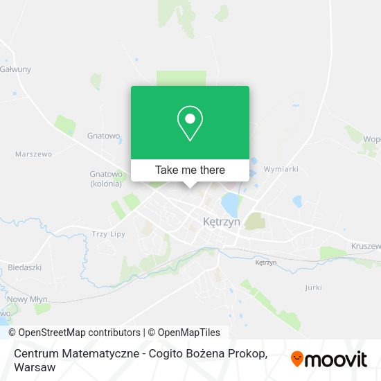 Centrum Matematyczne - Cogito Bożena Prokop map