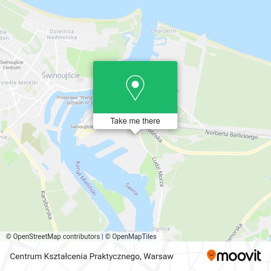 Centrum Kształcenia Praktycznego map