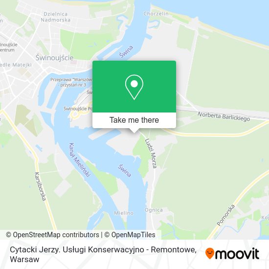 Cytacki Jerzy. Usługi Konserwacyjno - Remontowe map