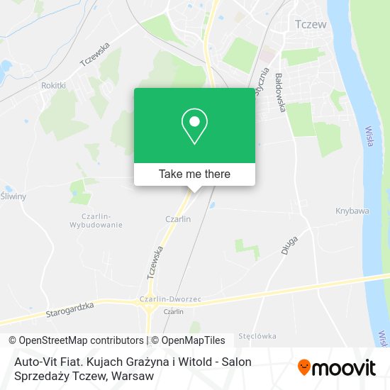 Auto-Vit Fiat. Kujach Grażyna i Witold - Salon Sprzedaży Tczew map