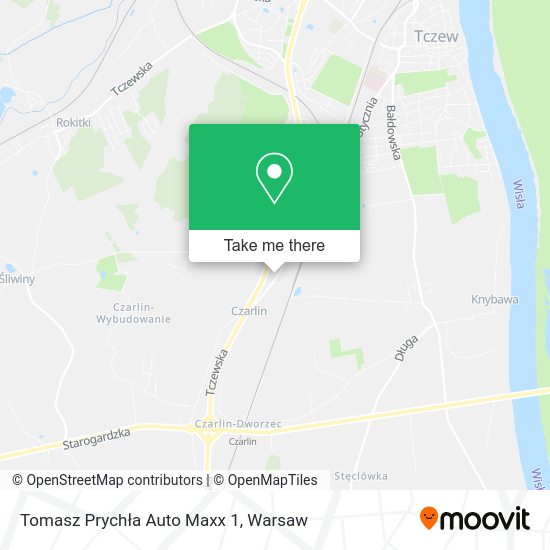 Tomasz Prychła Auto Maxx 1 map