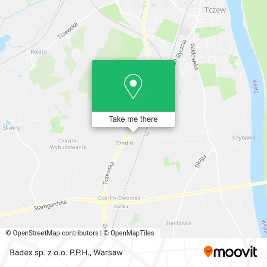 Карта Badex sp. z o.o. P.P.H.