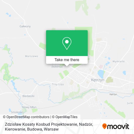 Zdzisław Kosaty Kosbud Projektowanie, Nadzór, Kierowanie, Budowa map