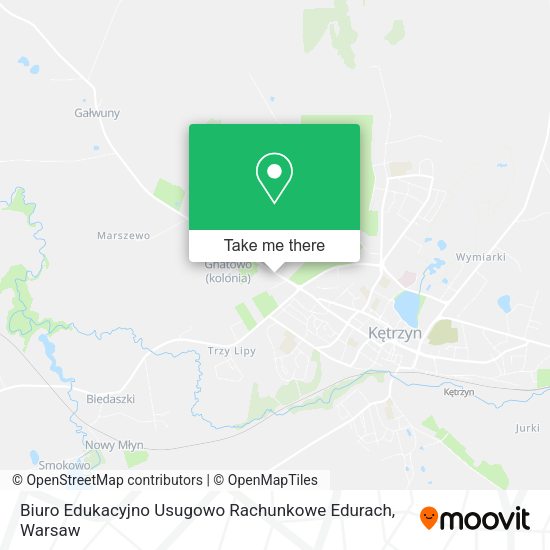 Biuro Edukacyjno Usugowo Rachunkowe Edurach map