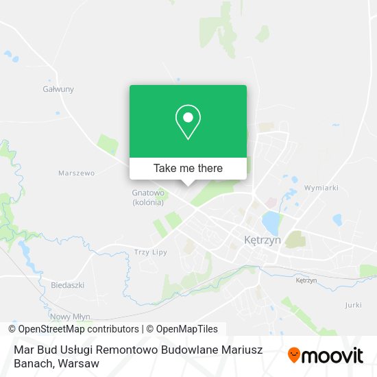 Mar Bud Usługi Remontowo Budowlane Mariusz Banach map