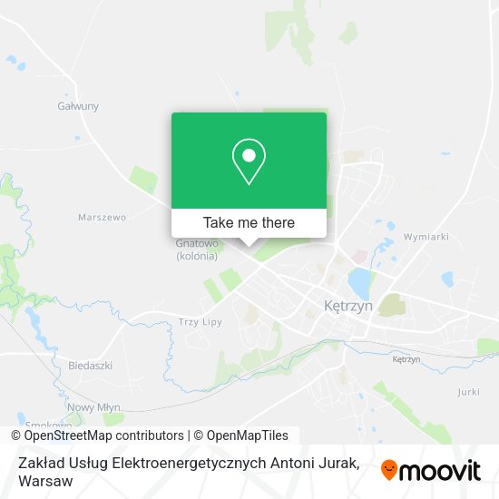 Zakład Usług Elektroenergetycznych Antoni Jurak map