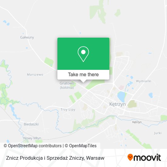 Znicz Produkcja i Sprzedaż Zniczy map