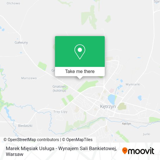 Marek Mięsiak Usługa - Wynajem Sali Bankietowej map