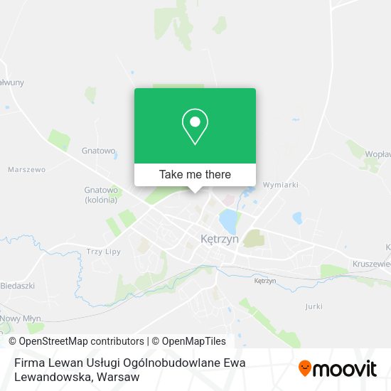 Firma Lewan Usługi Ogólnobudowlane Ewa Lewandowska map