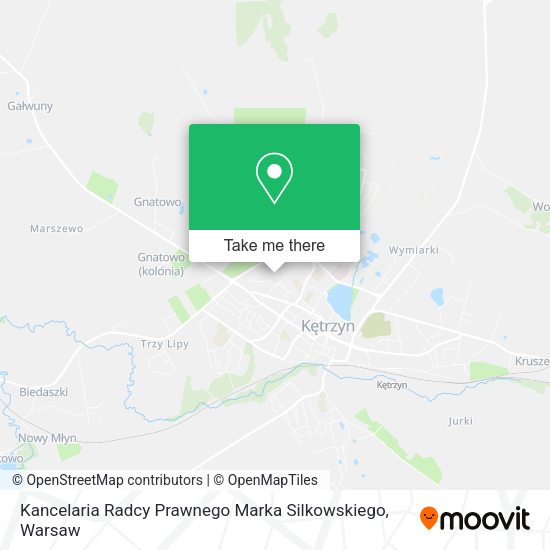 Kancelaria Radcy Prawnego Marka Silkowskiego map