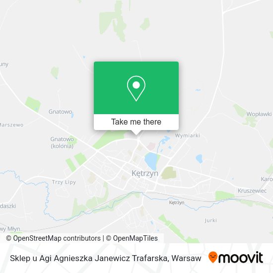 Sklep u Agi Agnieszka Janewicz Trafarska map