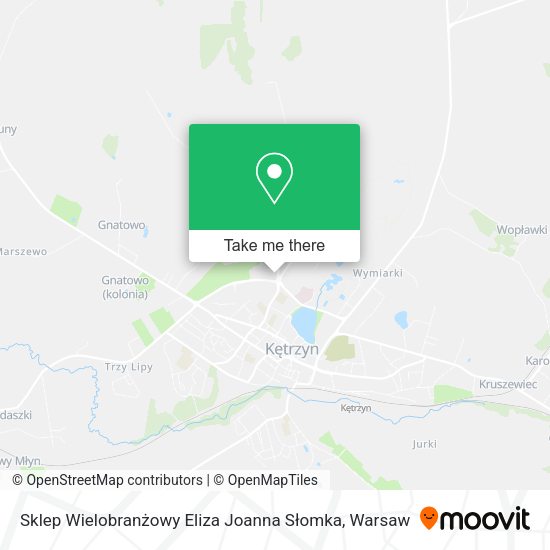 Sklep Wielobranżowy Eliza Joanna Słomka map