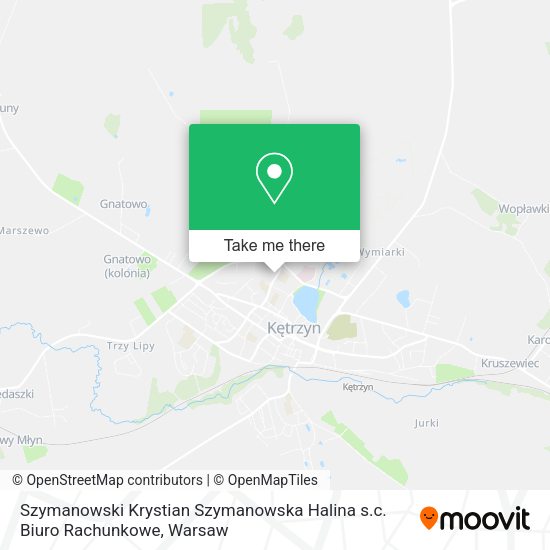 Szymanowski Krystian Szymanowska Halina s.c. Biuro Rachunkowe map