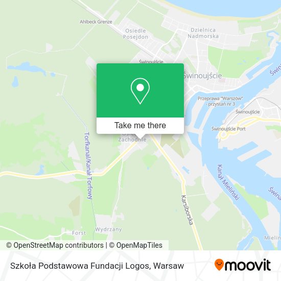 Szkoła Podstawowa Fundacji Logos map