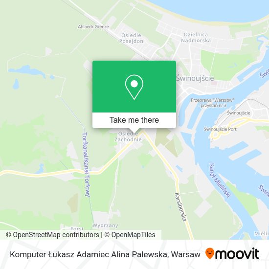 Komputer Łukasz Adamiec Alina Palewska map