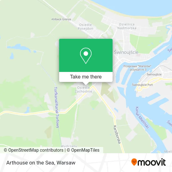 Карта Arthouse on the Sea