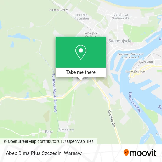 Карта Abex Bims Plus Szczecin