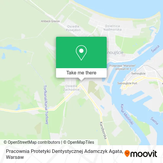 Карта Pracownia Protetyki Dentystycznej Adamczyk Agata