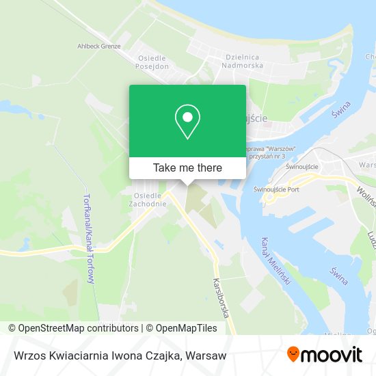 Wrzos Kwiaciarnia Iwona Czajka map